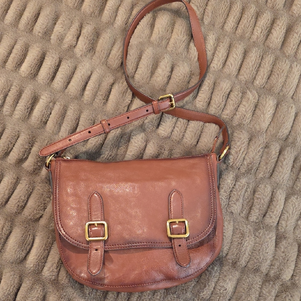 FRYE Lily Crossbody, Cognac